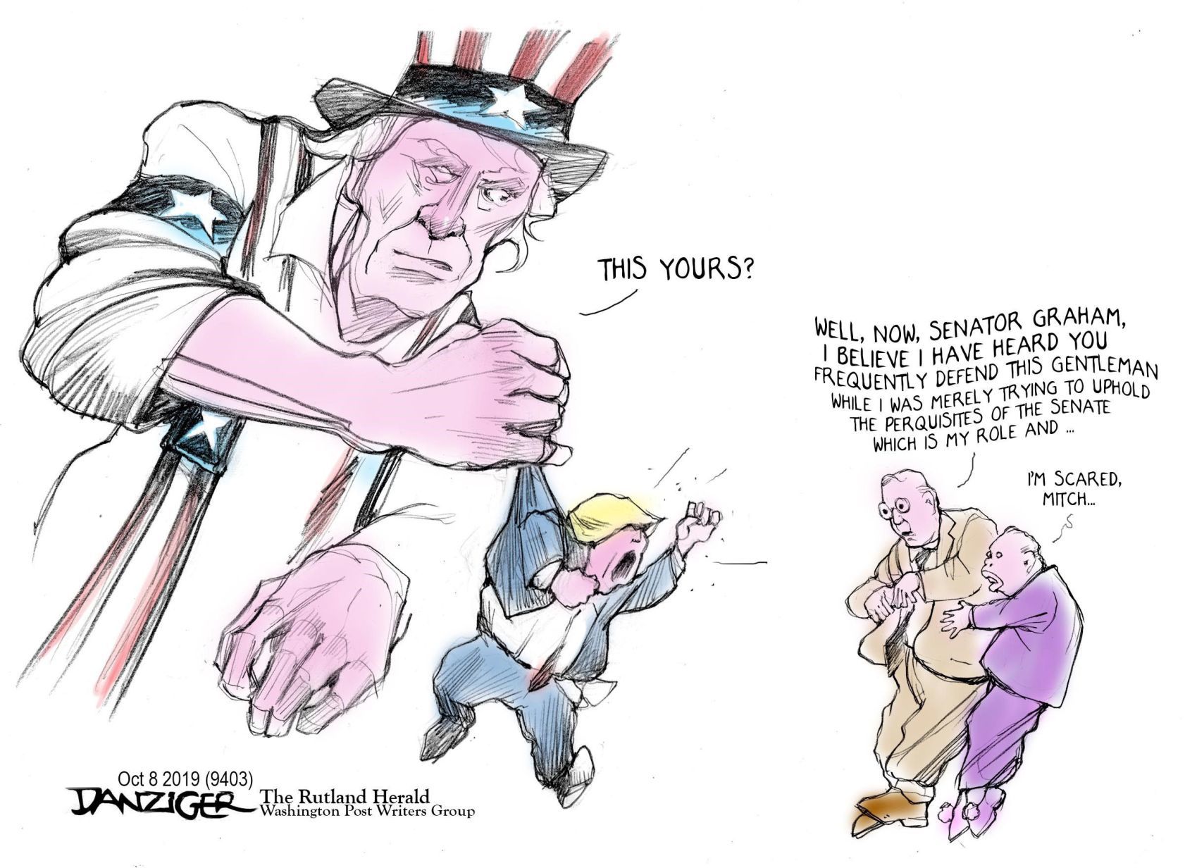 Jeff Danziger cartoon